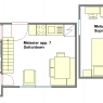 Arabba - Marmolada - Arabba- Apartamentos Residencia Varios - Apartamento 3 piezas 6 personas